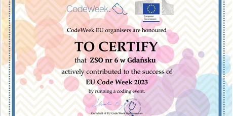 Code Week 2023- święto programowania i nowoczesnych technologii