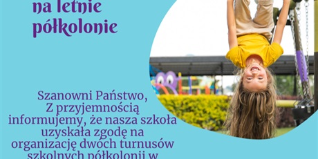 PÓŁKOLONIE LETNIE-ZAPISY